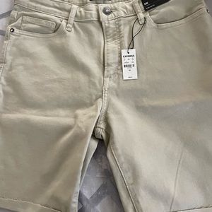 New never worn express size 34 shorts